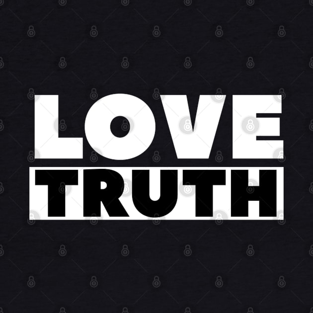 Love Truth - Christian by ChristianShirtsStudios